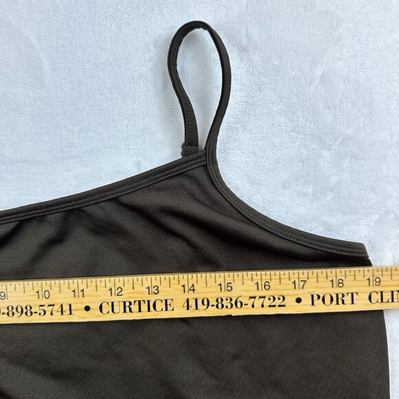 Lane Bryant Womens Brown Adj. Straps Camisole Tank Top 14/16 Polyester Spandex - Picture 7 of 11